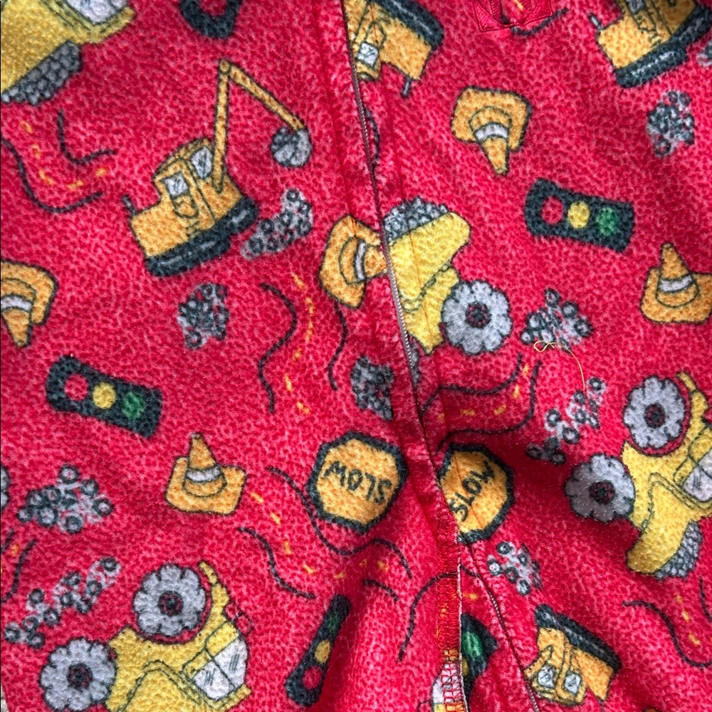 3 Pair Gerber Kids One Piece Footies - Red, Blue, Multicolor - Picture 4 of 8
